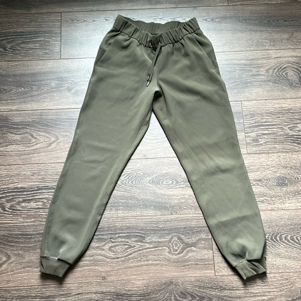 lululemon athletica Olive Green Track Pants